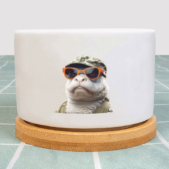 FUNNY Seal Plant Pots