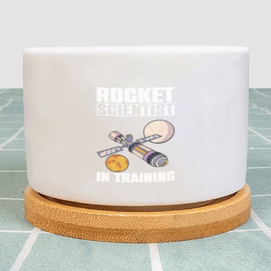 Rocket Scientist Studied Science In Training Plant Pots