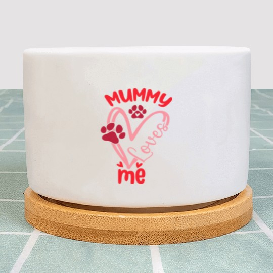 Mummy loves me Plant Pots