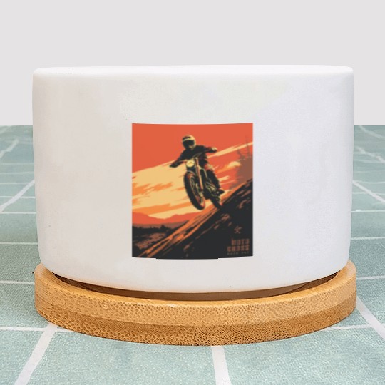 Sunset Motocross - Race Day Plant Pots
