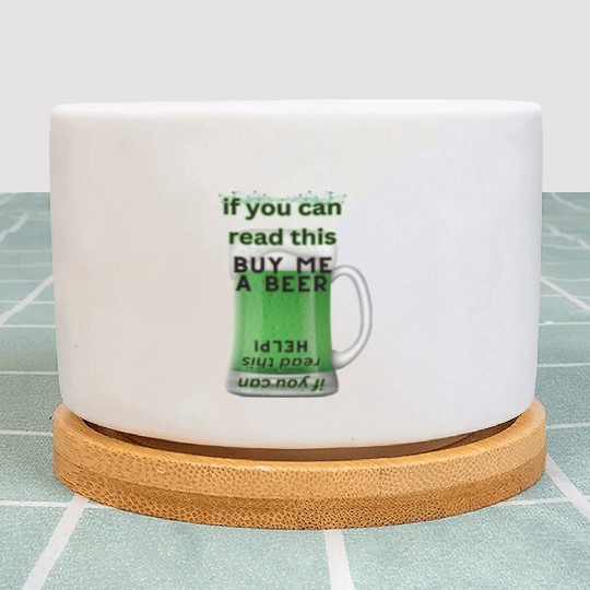 St. Patrick's Day - Beer upside down Plant Pots