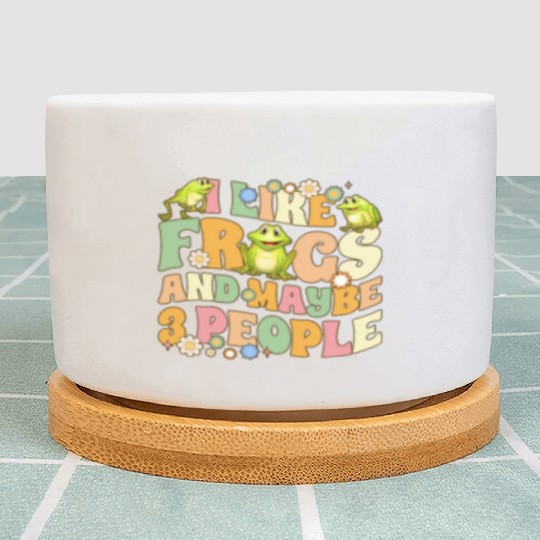 Groovy Frog Lovers Plant Pots