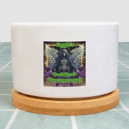 Oggie's Grim Reaper Plant Pots