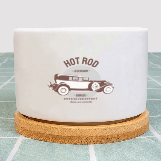 Hot rod legendary, classic car Plant Pots