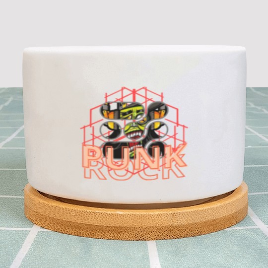 Punk Rock Streetwear Plant Pots
