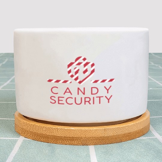 Candy Security Kids Parents Matching Birthday Plant Pots