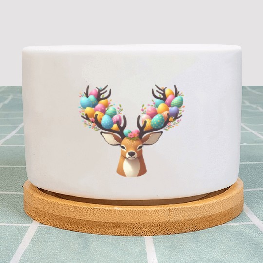 A Deer's Easter Surprise Plant Pots