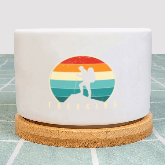 Camping & Trekking Adventure Plant Pots for Explorers