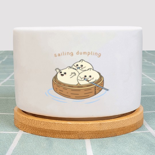 Happy Sailing Dumpling Plant Pots