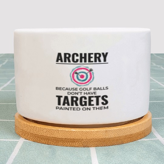 Archery Targets Archer Bullseye Shooting Sport Plant Pots