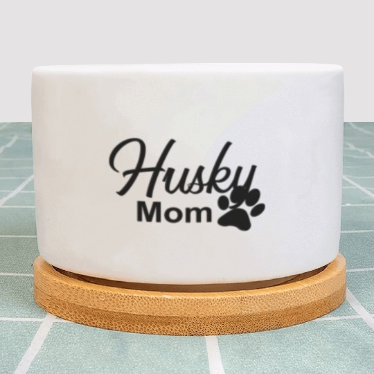 Husky Mom Plant Pots