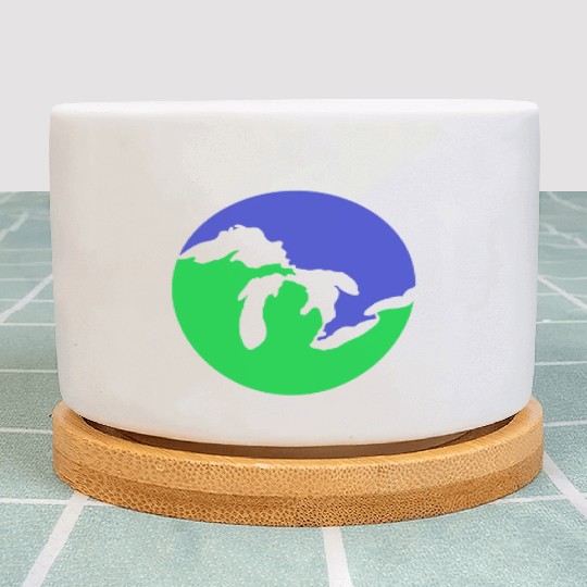 Great Lakes Weather Merch! Plant Pots