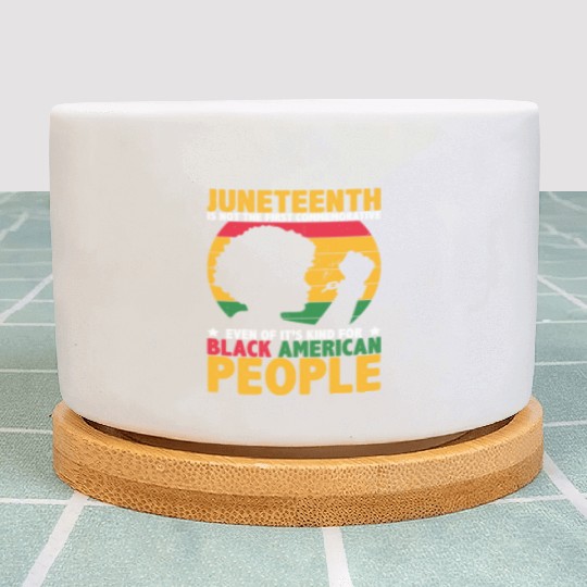 Juneteenth is not the first commemorative BHM Plant Pots