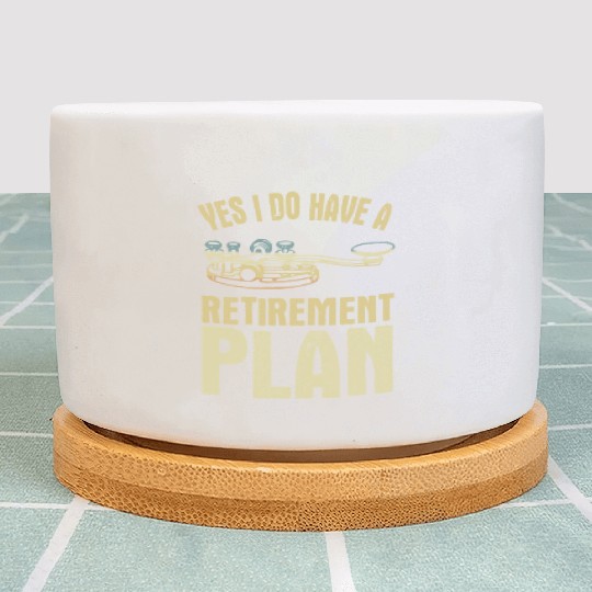 Retirement plan ham radio operator Plant Pots
