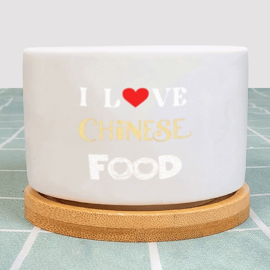 I Love Chinese Food Plant Pots