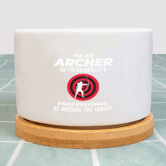 Archery Targets Archer Bullseye Shooting Sport Plant Pots