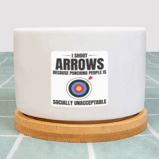 Archery Targets Archer Bullseye Shooting Sport Plant Pots