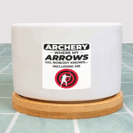 Archery Targets Archer Bullseye Shooting Sport Plant Pots
