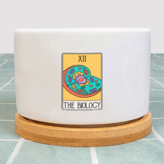 The Biology - Tarot Card Plant Pots