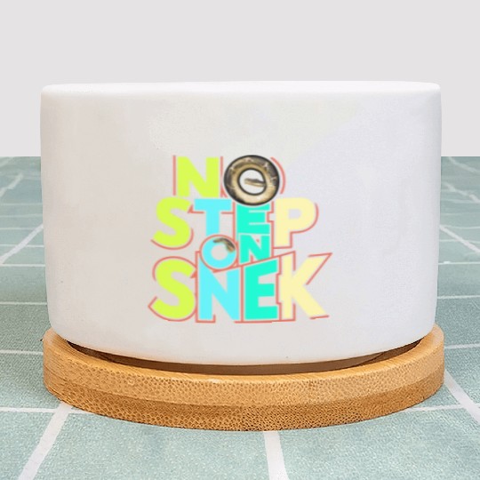 No Step On Snek Plant Pots