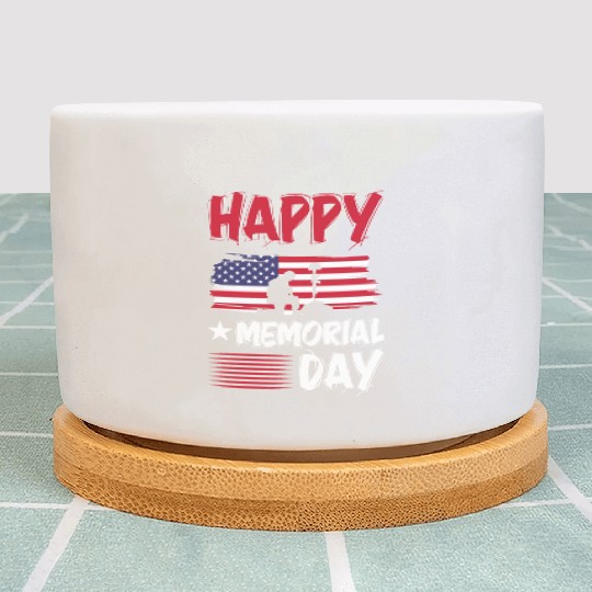 Memorial day Plant Pots