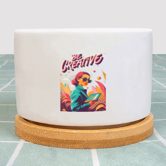 "Be Creative" Plant Pots Can Spark Endless Inspiration