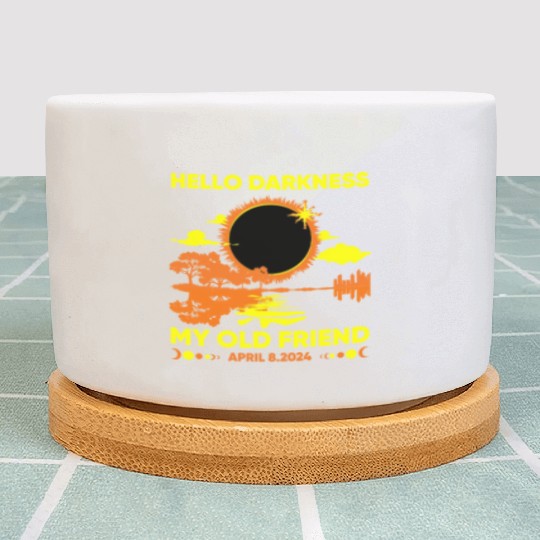 Hello Darkness My Old Friend - April 8th 2024 Plant Pots