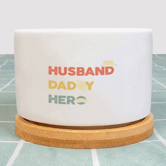 Multi-Role Hero: Husband & Dad Plant Pots