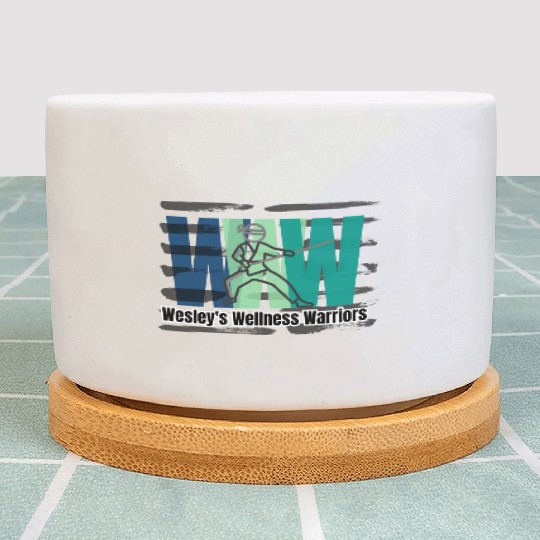Wesley's Wellness Warriors - First Steps Fundraise Plant Pots