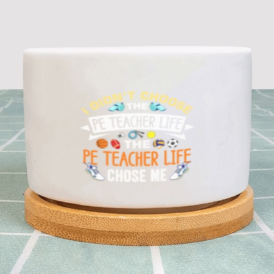 Inspiring Physical Education Teacher Design for PE Plant Pots