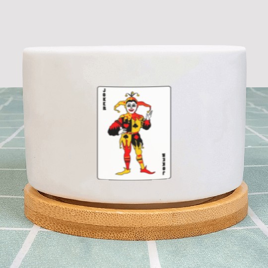 Playing card Joker Plant Pots