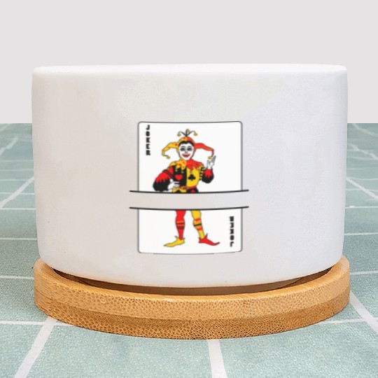 Playing card Joker banner Plant Pots