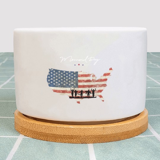 Memorial Day Plant Pots