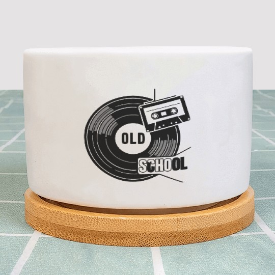 Old School Plant Pots