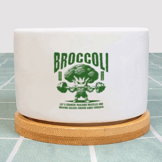 Broccoli Gym Plant Pots