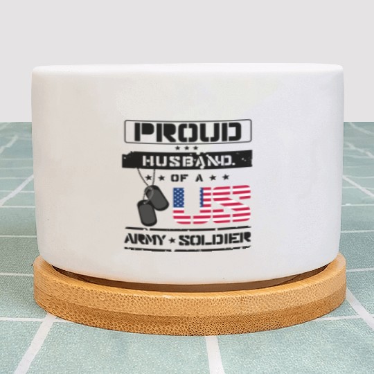 Proud Husband of a US Army Plant Pots