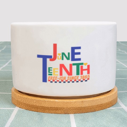 Juneteenth June 19, 1865 - Historical Commemoratio Plant Pots