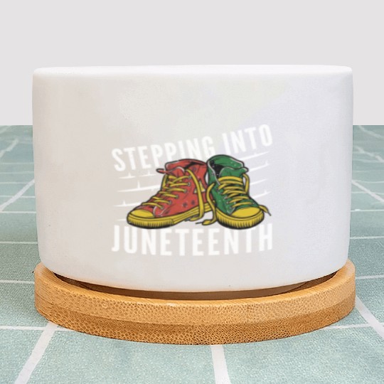 Stepping Into Juneteenth 2024 Afro American Plant Pots