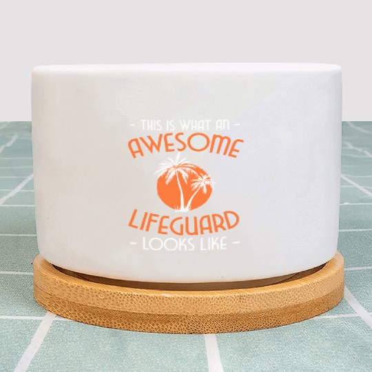 Lifeguard Pool Plant Pots