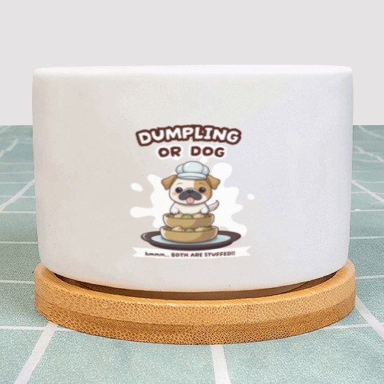 Dumpling or Dog Plant Pots