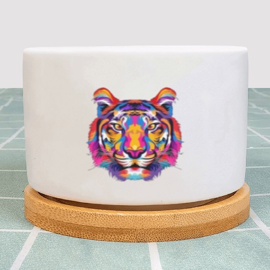 TIGER, TIGER BURNING BRIGHT. Plant Pots