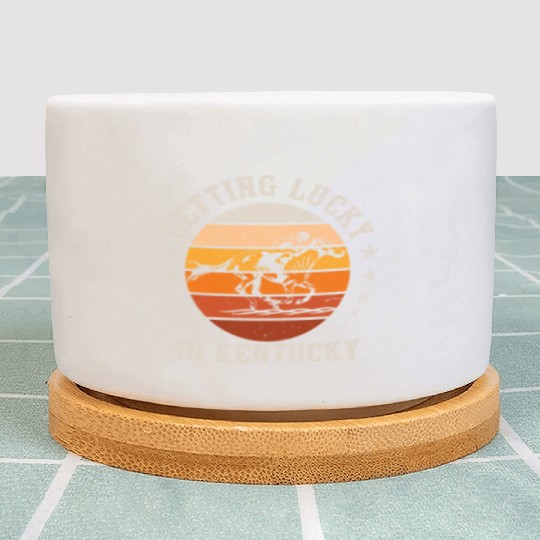 Getting Lucky In Kentucky Horse Racing Plant Pots