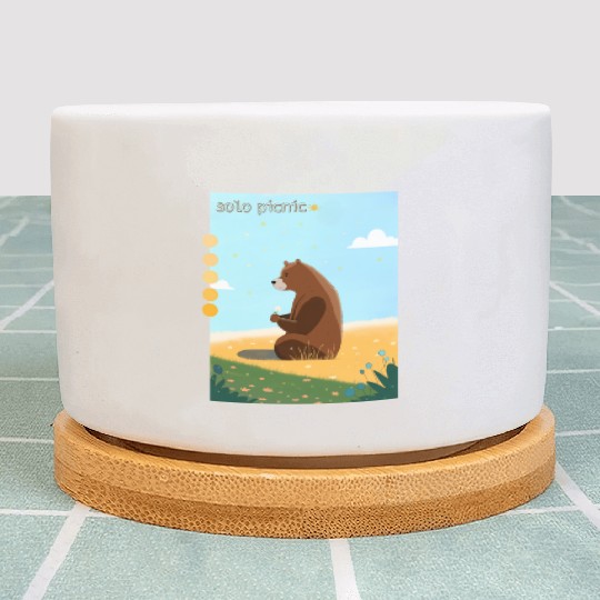 solo picnic for outdoor picnics Plant Pots