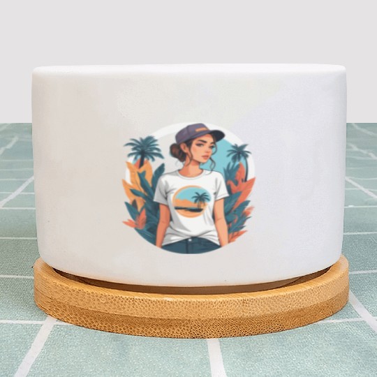 Embracing the Beach Lifestyle Plant Pots