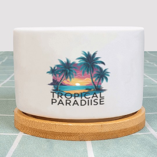 TROPICAL PARADISE Plant Pots