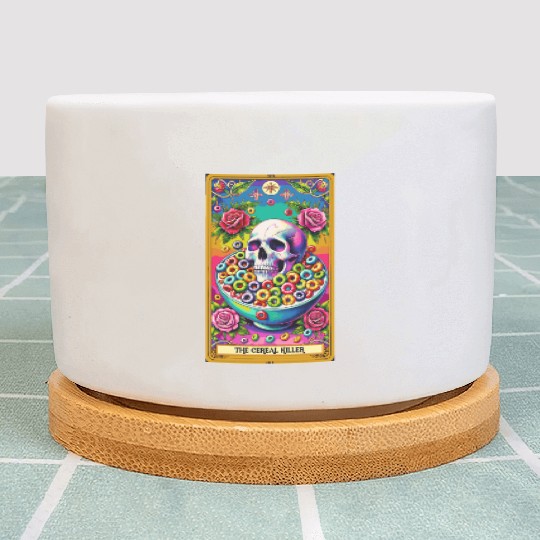 The Cereal Killer Tarot Plant Pots
