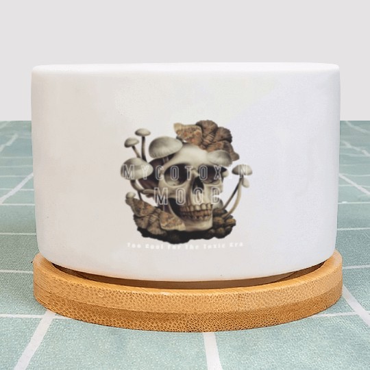 Too Cool For The Toxic Era Funny gift Plant Pots