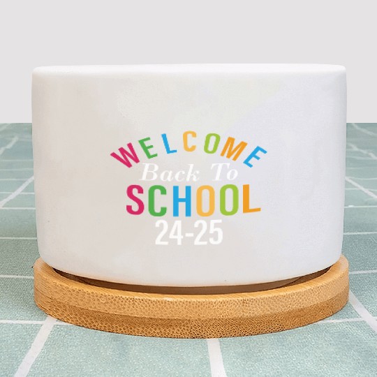 Welcome back to school Plant Pots