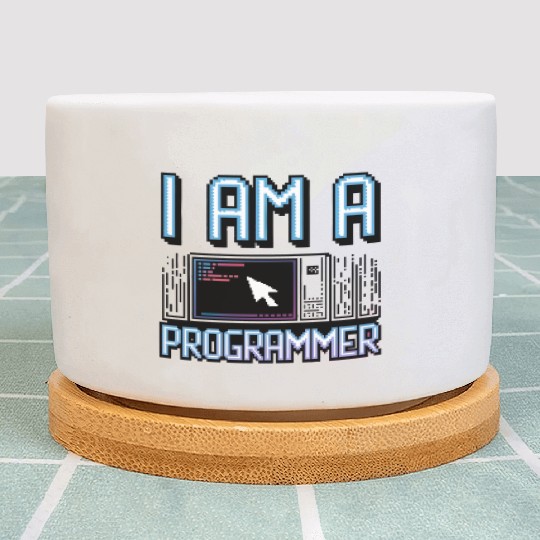 I'm a programmer Plant Pots