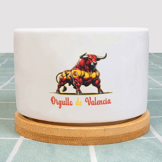 The pride Valencia flag design Plant Pots